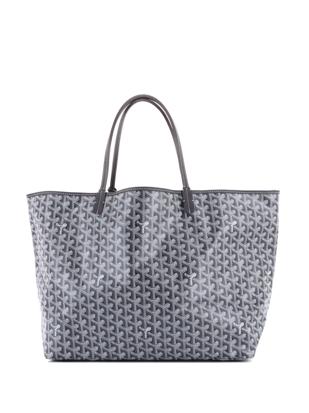 Goyard Pre-Owned Borsa tote Saint Louis GM in tela cerata - Grigio