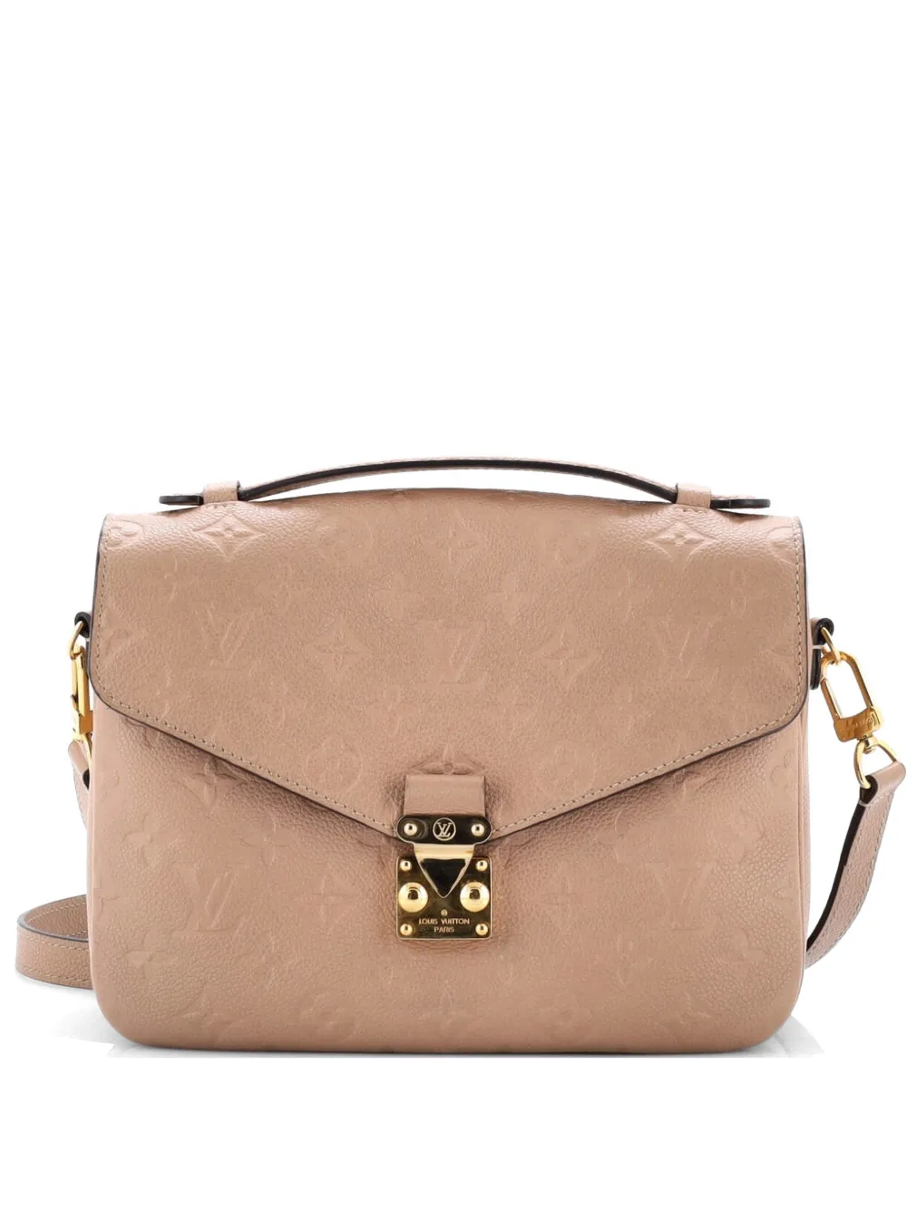 Louis Vuitton Pre-Owned Pochette Metis Monogram Empreinte Leather crossbody bag - Toni neutri