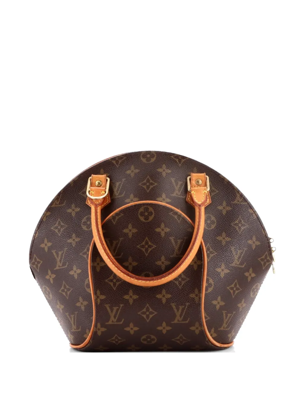Louis Vuitton Pre-Owned Ellipse Bag Monogram Canvas PM satchel - Marrone