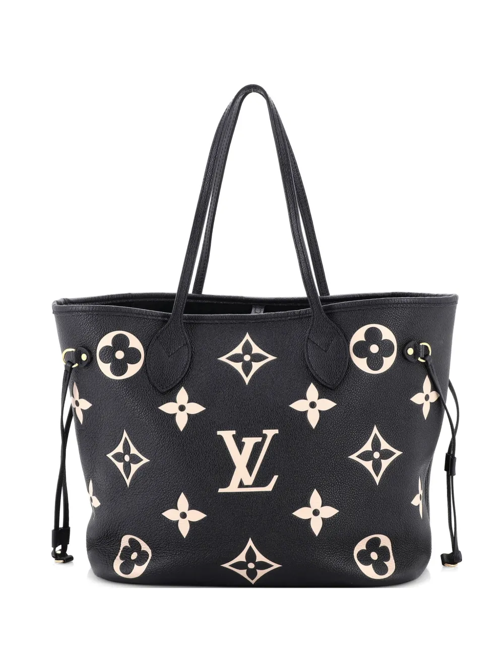 Louis Vuitton Pre-Owned Neverfull NM Bicolor Monogram Empreinte Giant MM tote bag - Nero