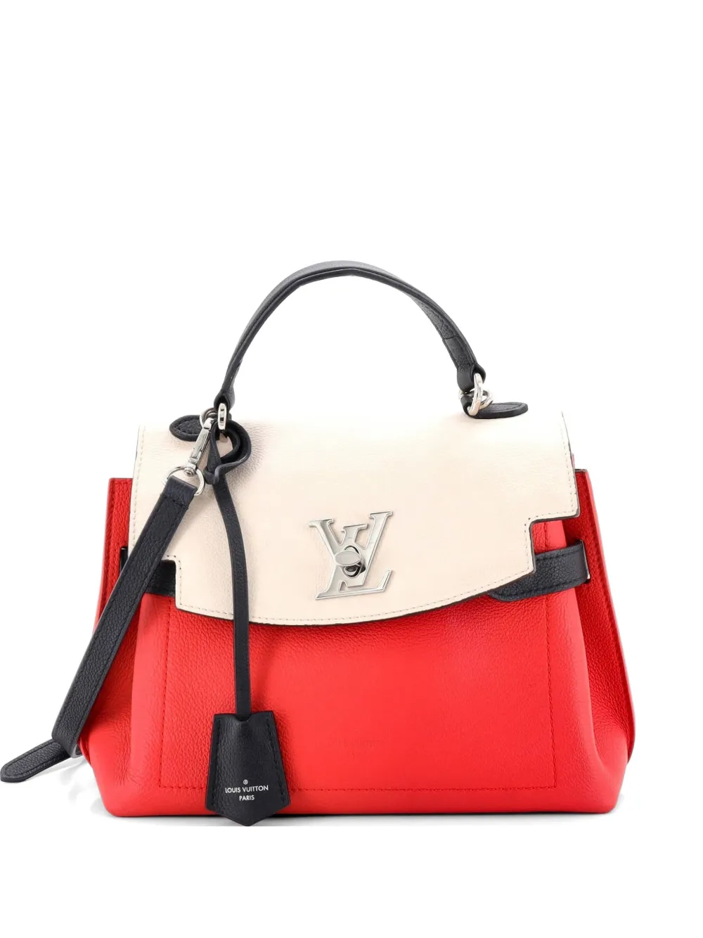 Louis Vuitton Pre-Owned Lockme Ever Handbag Leather BB satchel - Multicolore