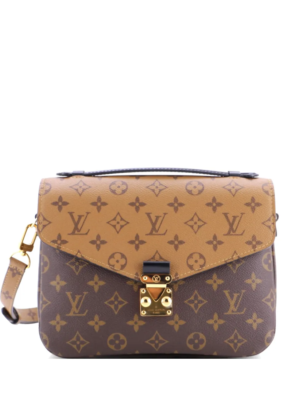 Louis Vuitton Pre-Owned Pochette Metis Reverse Monogram Canvas crossbody bag - Braun