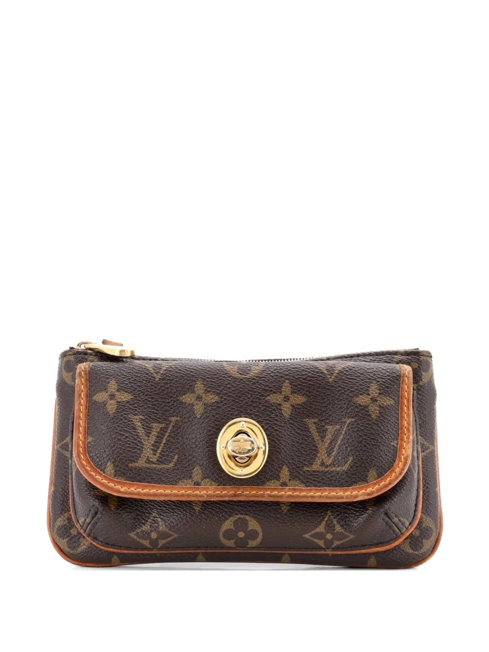 Louis Vuitton Pre-Owned Tikal Wristlet Pochette Monogram Canvas clutch bag - Marrone