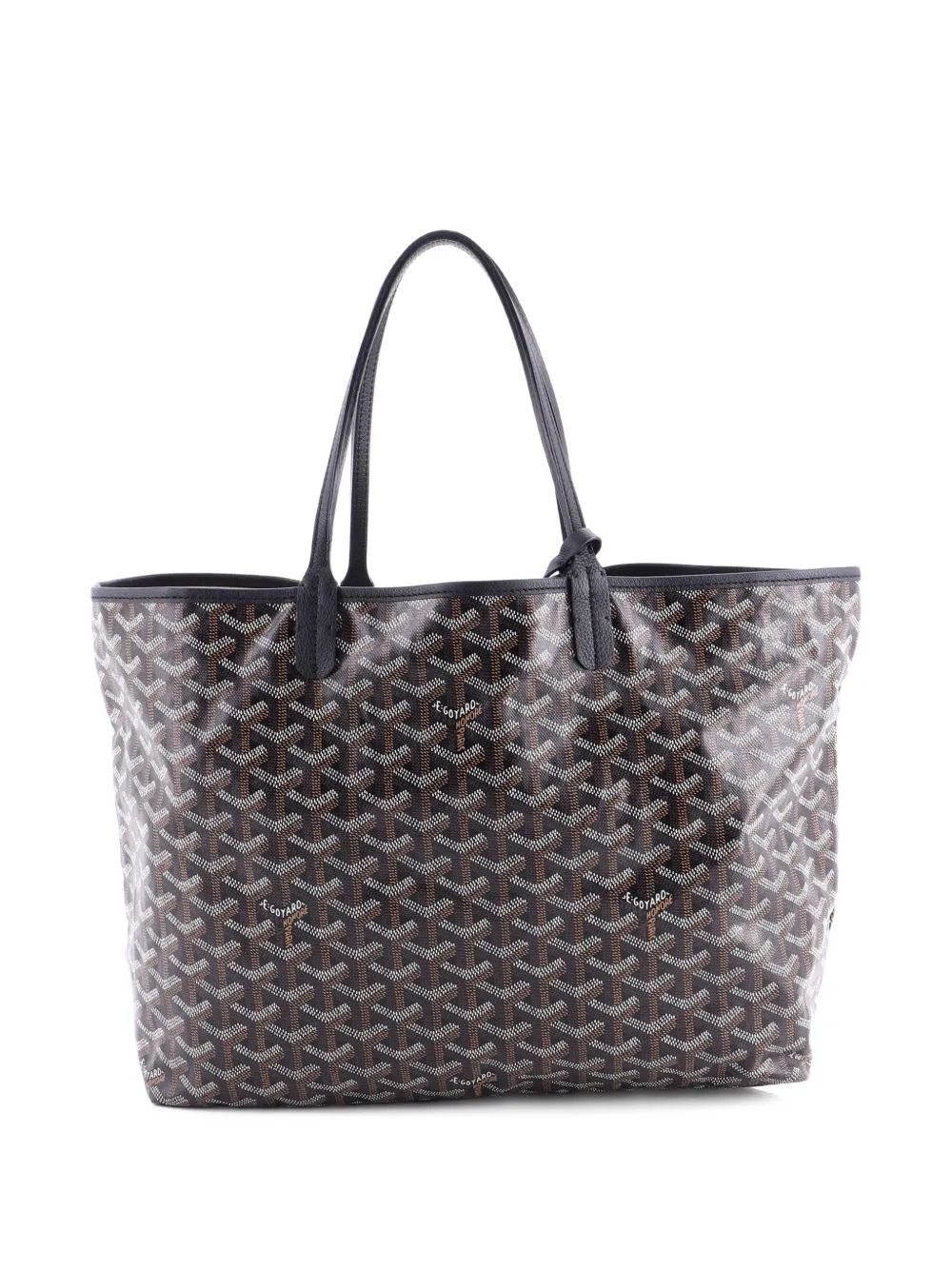 Goyard Pre-Owned Borsa tote Saint Louis PM in tela cerata - Nero
