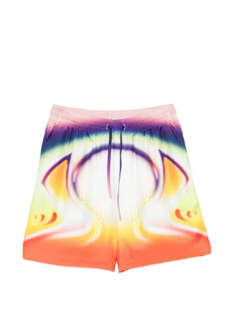 Casablanca dyed-effect drawstring shorts