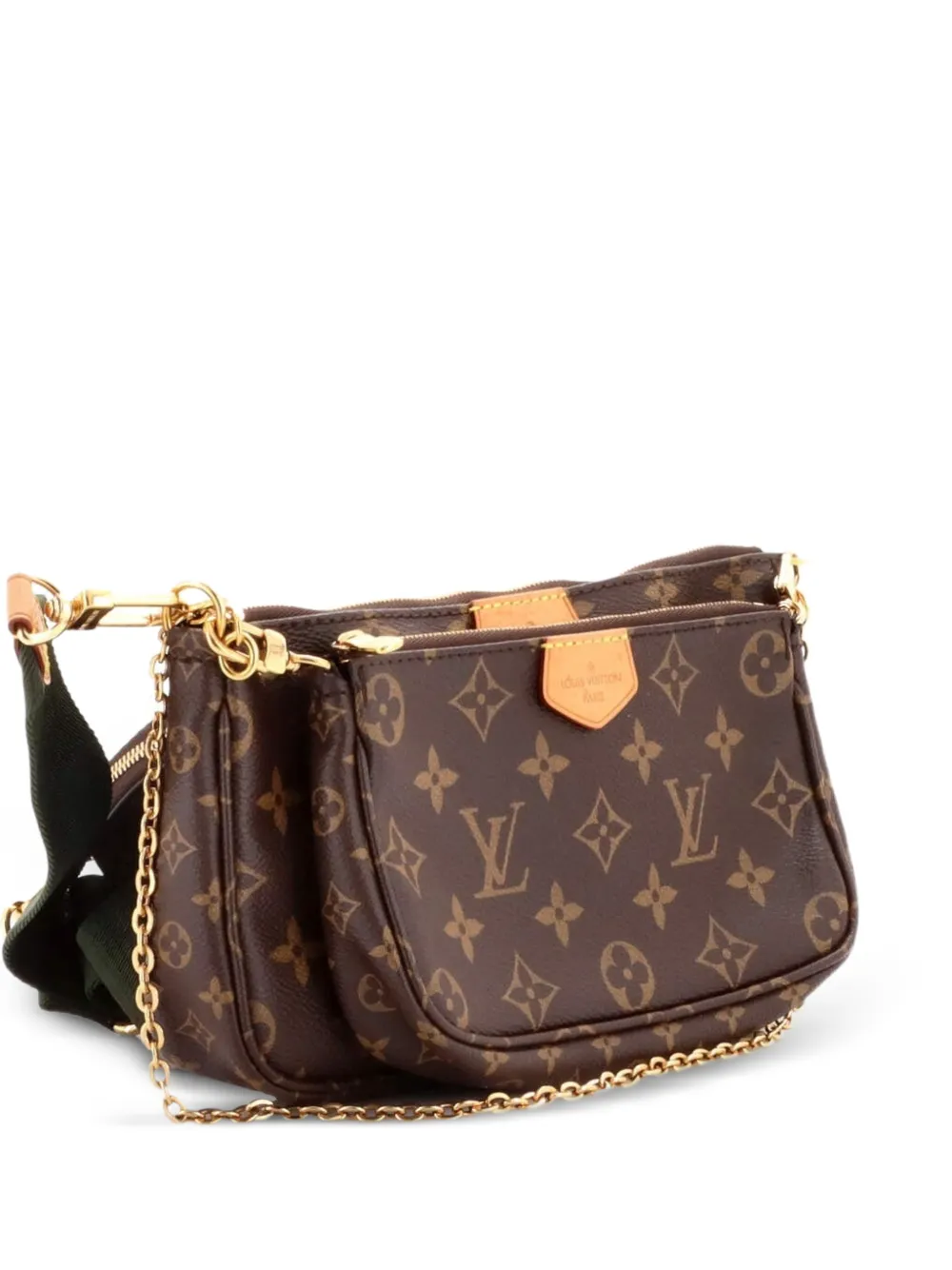 Louis Vuitton Pre-Owned Multi Pochette Accessoires Monogram Canvas crossbody bag - Marrone