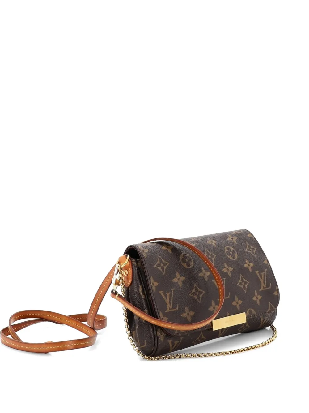 Louis Vuitton Pre-Owned Favorite Handbag Monogram Canvas PM clutch bag - Marrone