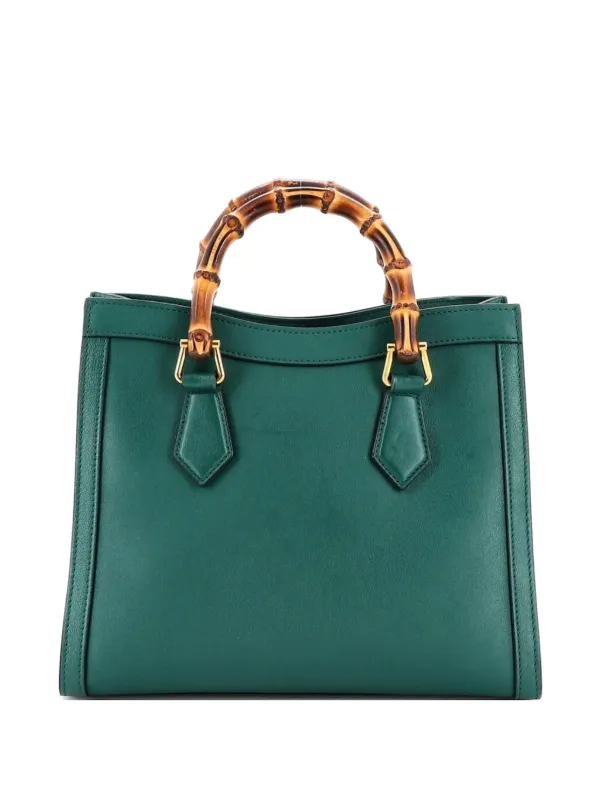 Gucci Pre-Owned ダイアナ NM バンブーハンドル レザー スモール