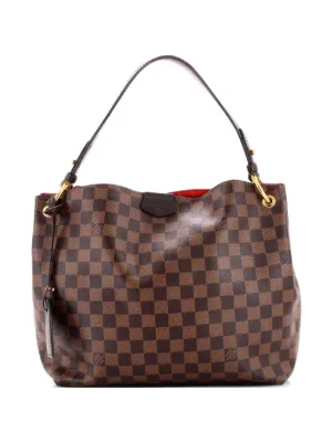 Louis Vuitton Pre-Owned 2016 Delightful MM Shoulder Bag | Brown