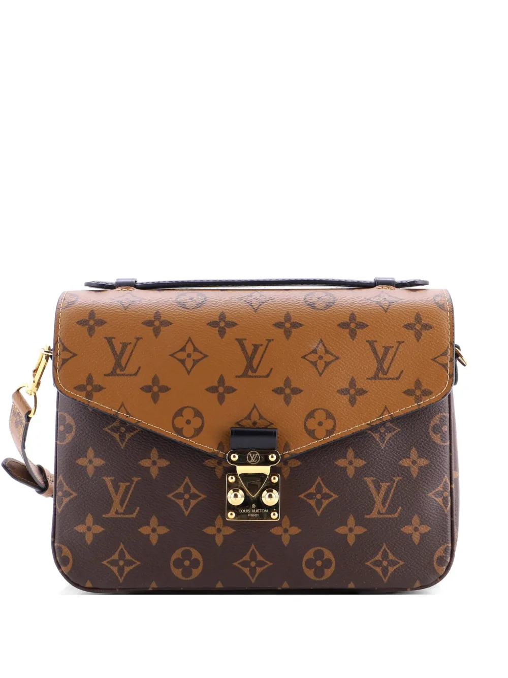 Louis Vuitton Pre-Owned Pochette Metis Reverse Monogram Canvas crossbody bag - Marrone