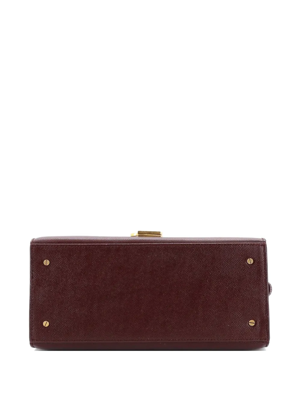 Cassandra Top Handle Bag Leather Medium Satchel