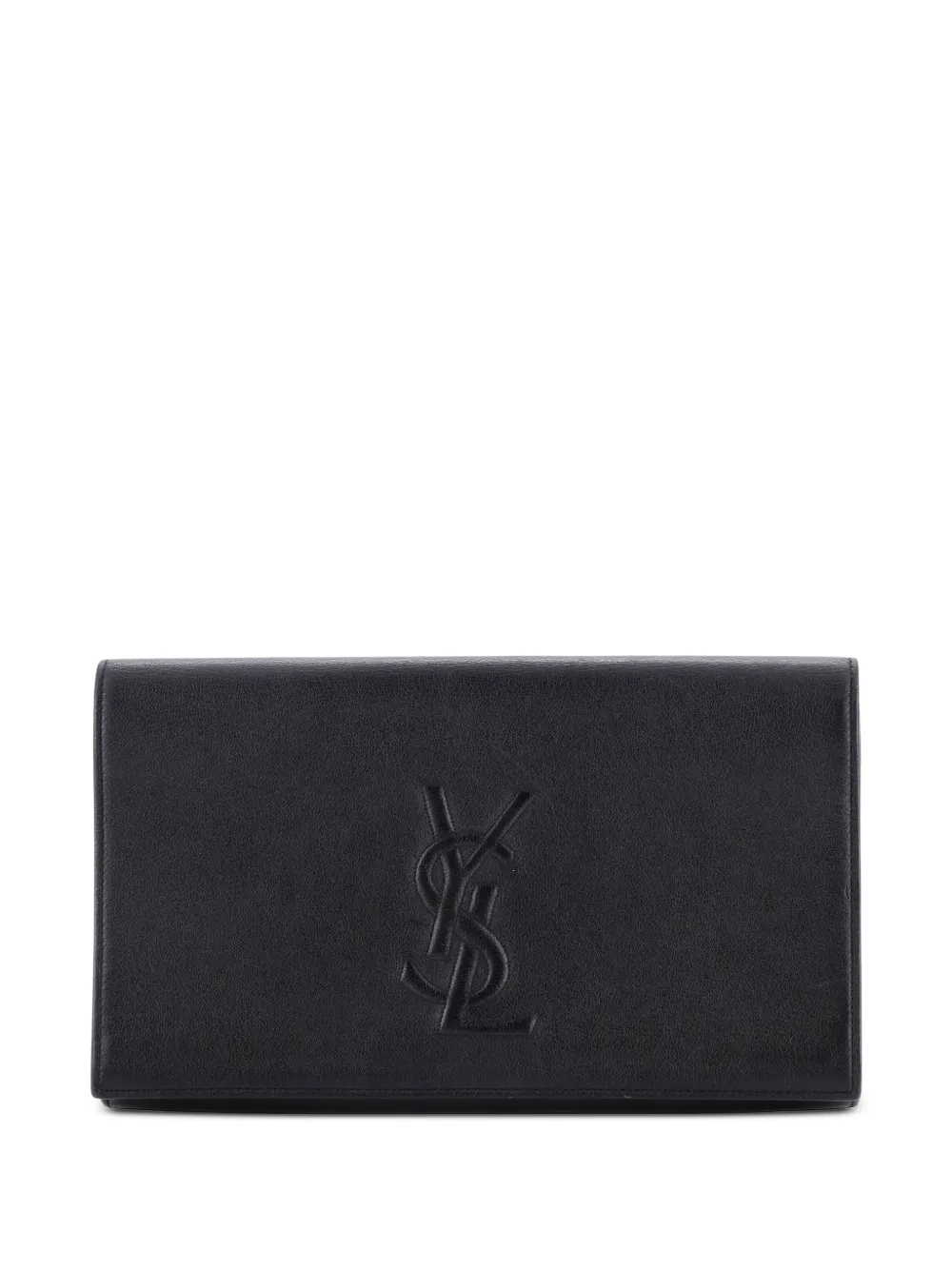 Saint Laurent Pre-Owned Belle de Jour Leather Large clutch bag - Nero