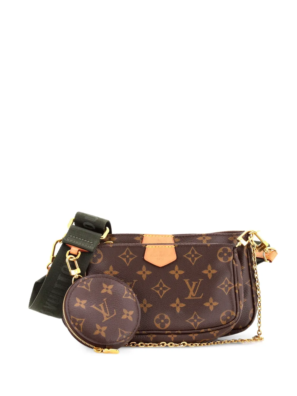 Louis Vuitton Pre-Owned Multi Pochette Accessoires Monogram Canvas crossbody bag - Marrone
