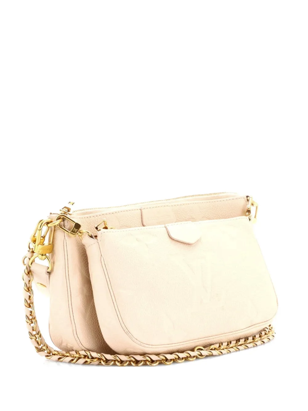 Louis Vuitton Pre-Owned Multi Pochette Accessoires Monogram Empreinte Giant crossbody bag - Toni neutri