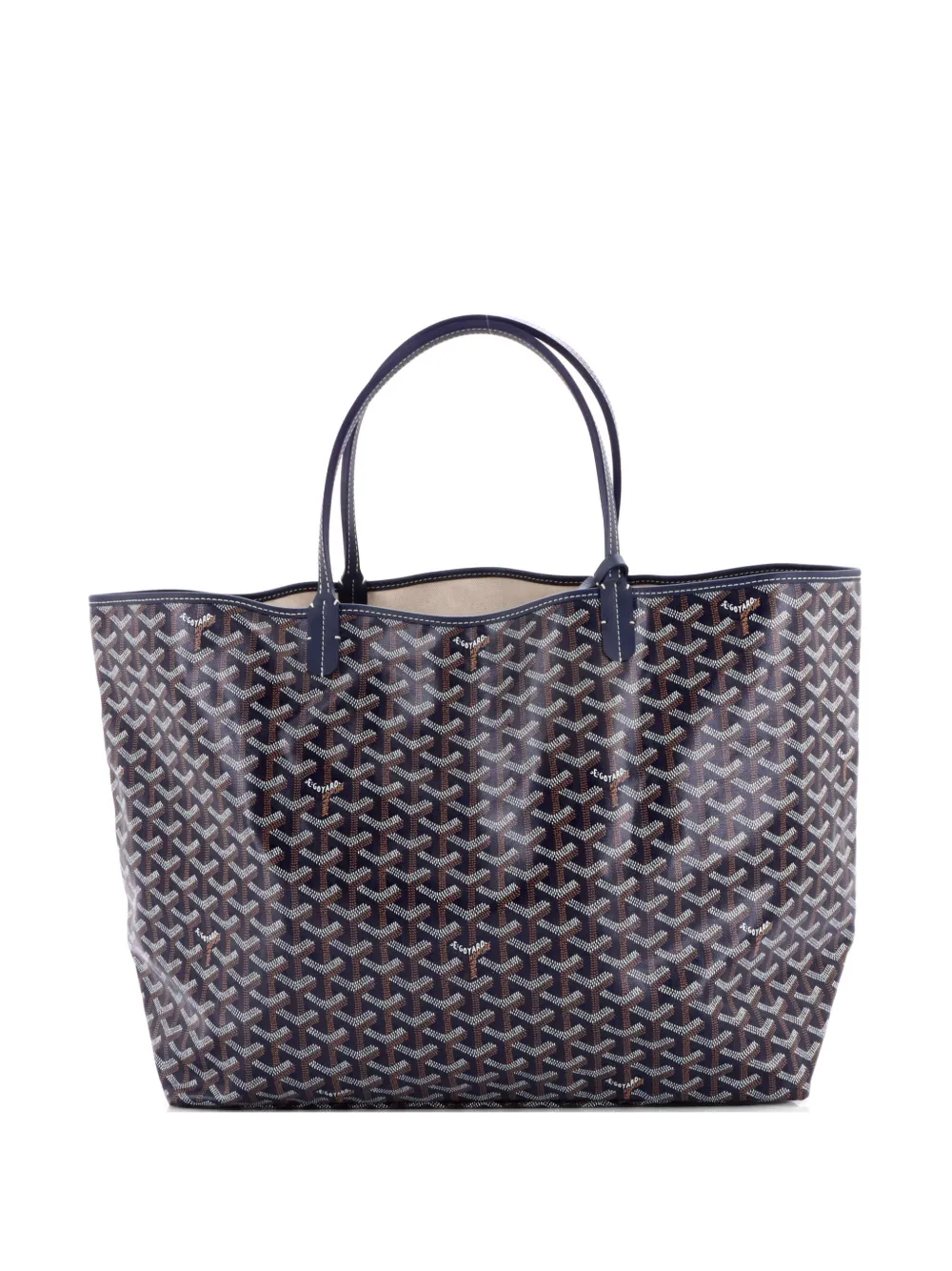 Goyard Pre-Owned Borsa tote Saint Louis GM in tela cerata - Blu