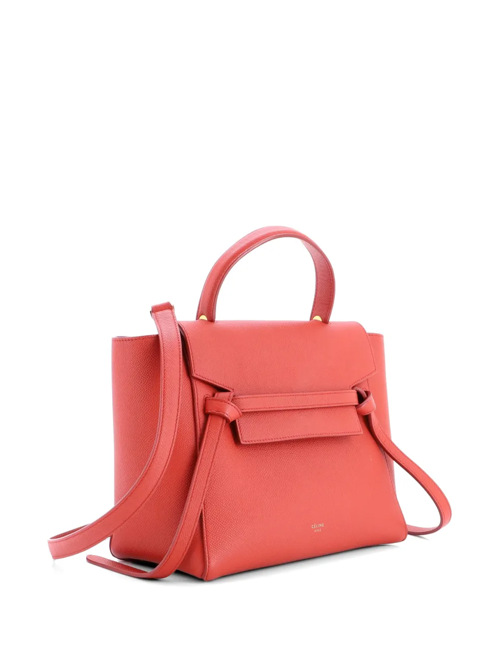 Belt Bag Textured Leather Micro Satchel