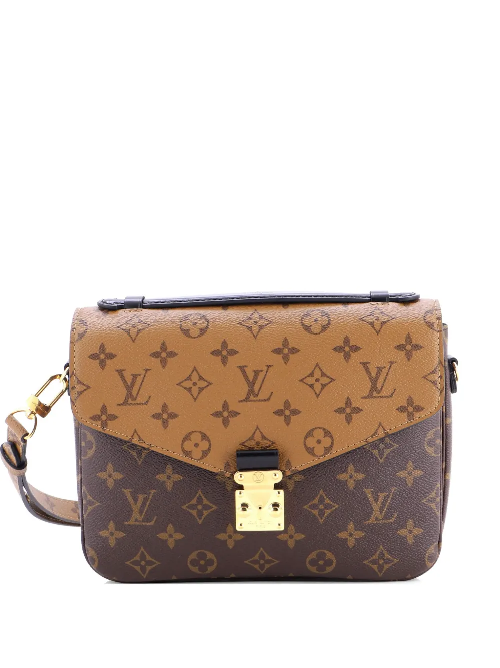 Louis Vuitton Pre-Owned Pochette Metis Reverse Monogram Canvas crossbody bag - Braun