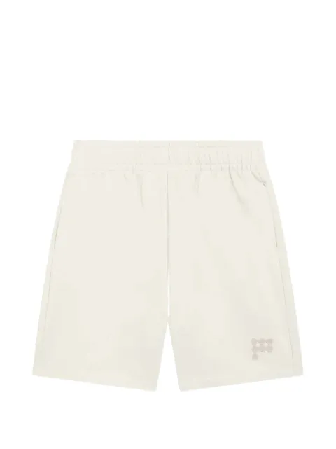 Pangaia logo-patch cotton shorts