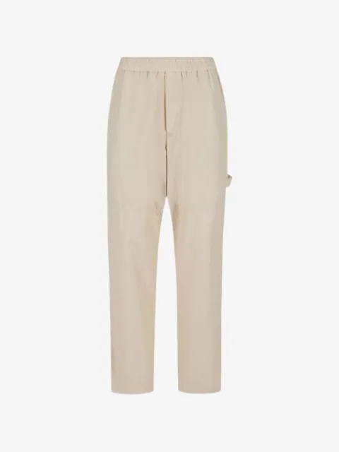 Iceberg elasticated-waistband cargo trousers