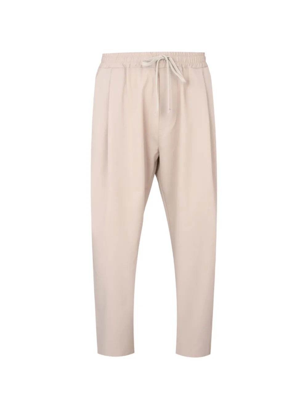 Gaëlle Paris pleated drawstring-waist trousers - Nude