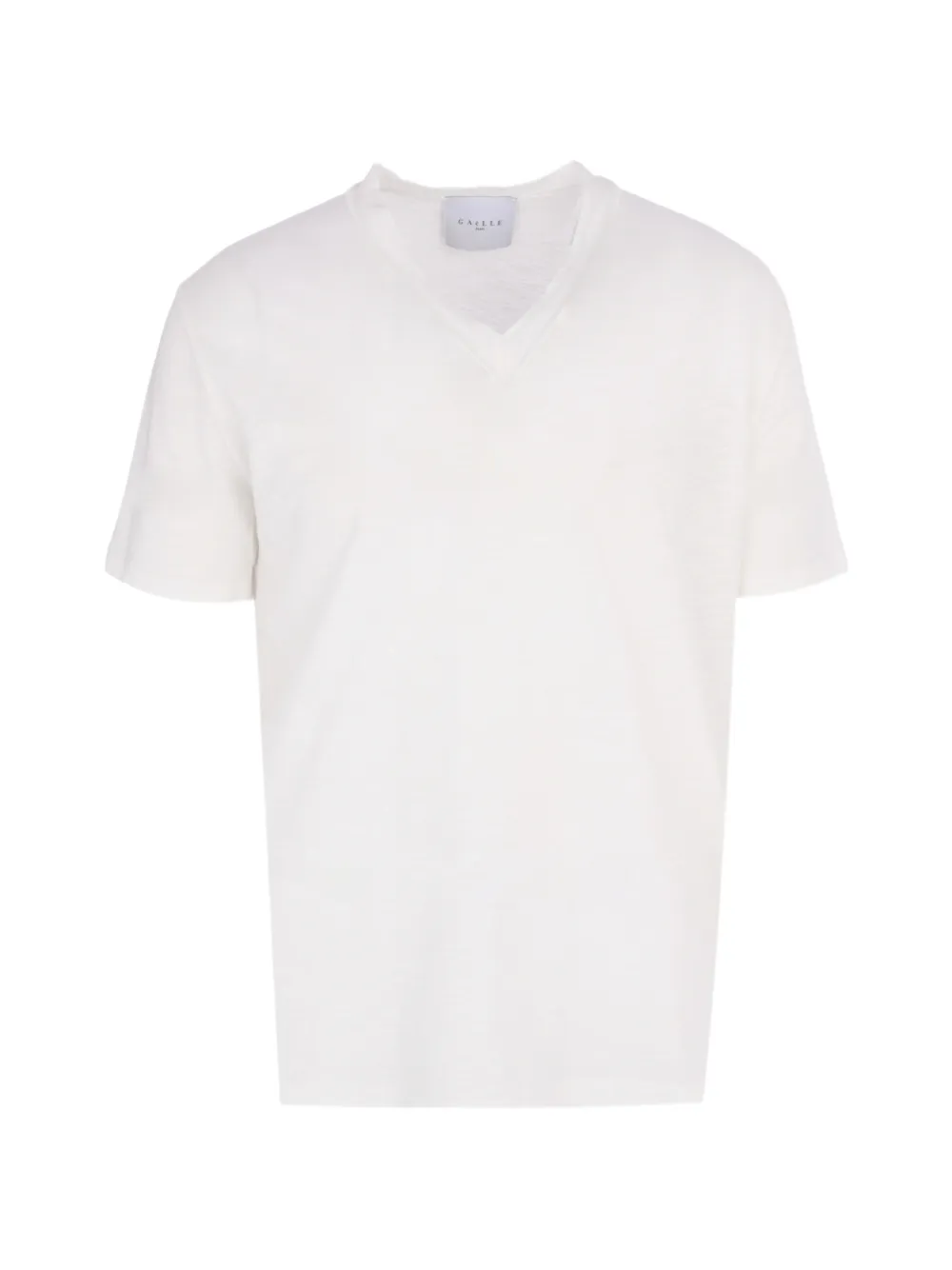 Gaelle V-neck T-shirt - Toni neutri