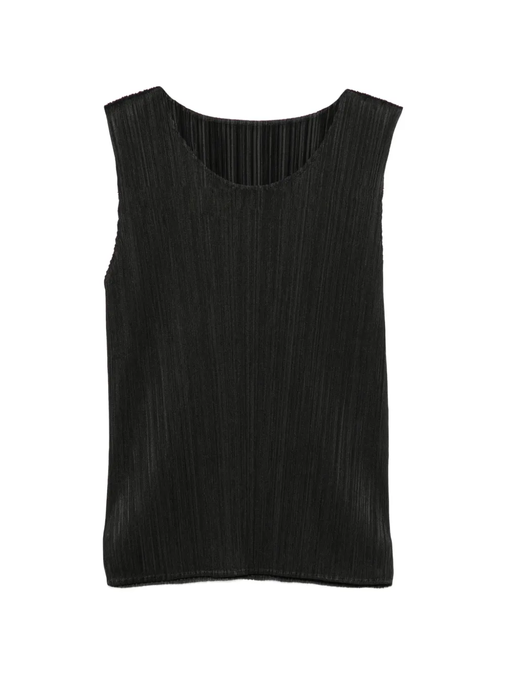 Pleats Please Issey Miyake pleated sleeveless top