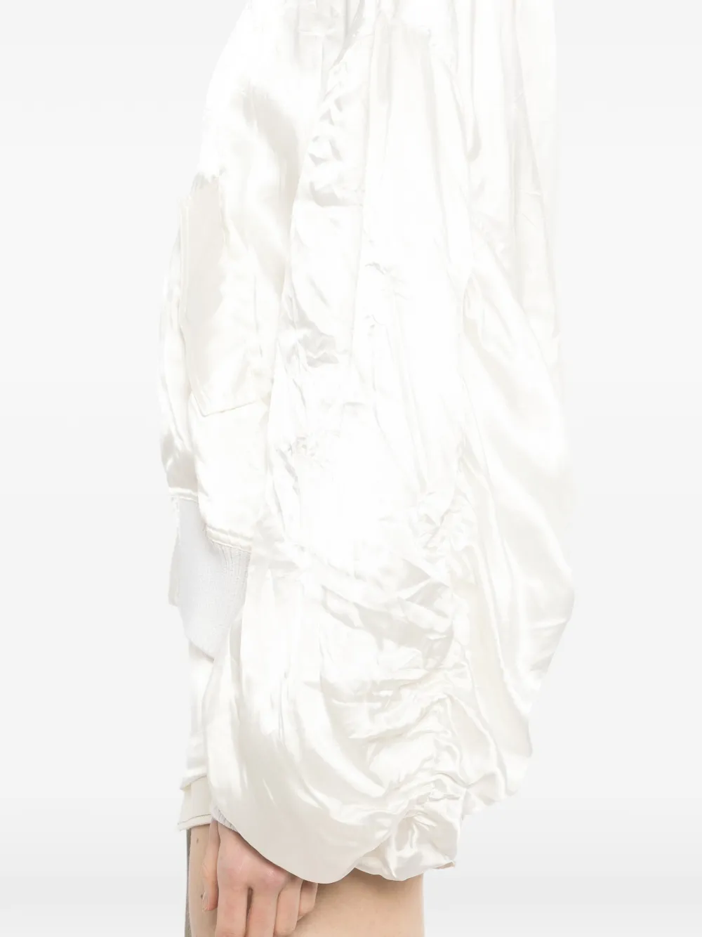 Rick Owens Secchia pilotenjack Wit