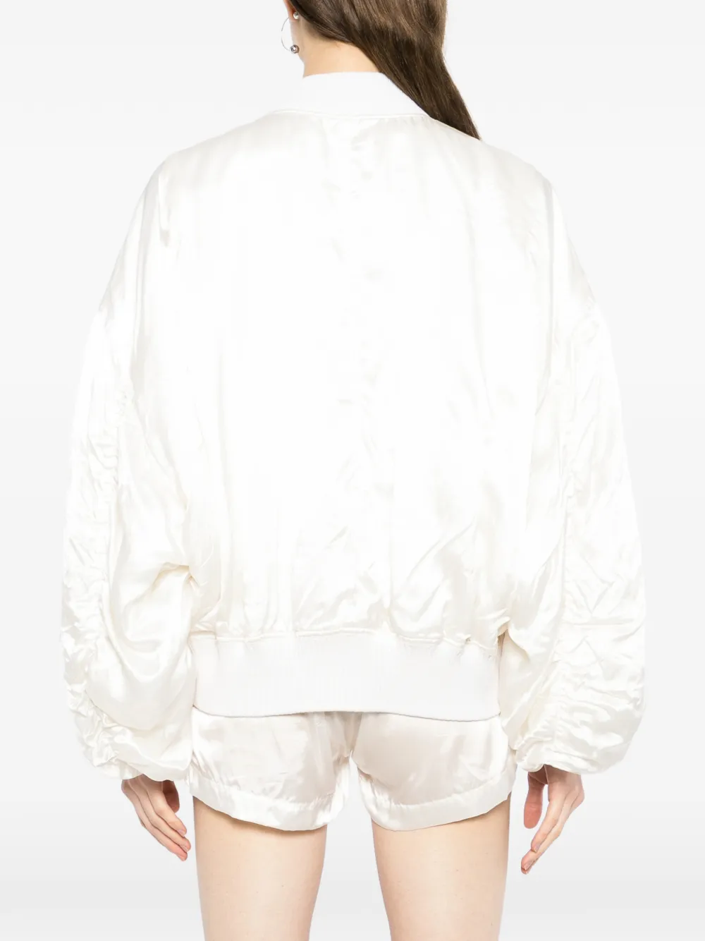 Rick Owens Secchia pilotenjack Wit