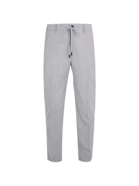 Peserico drawstring-waistband tailored trousers