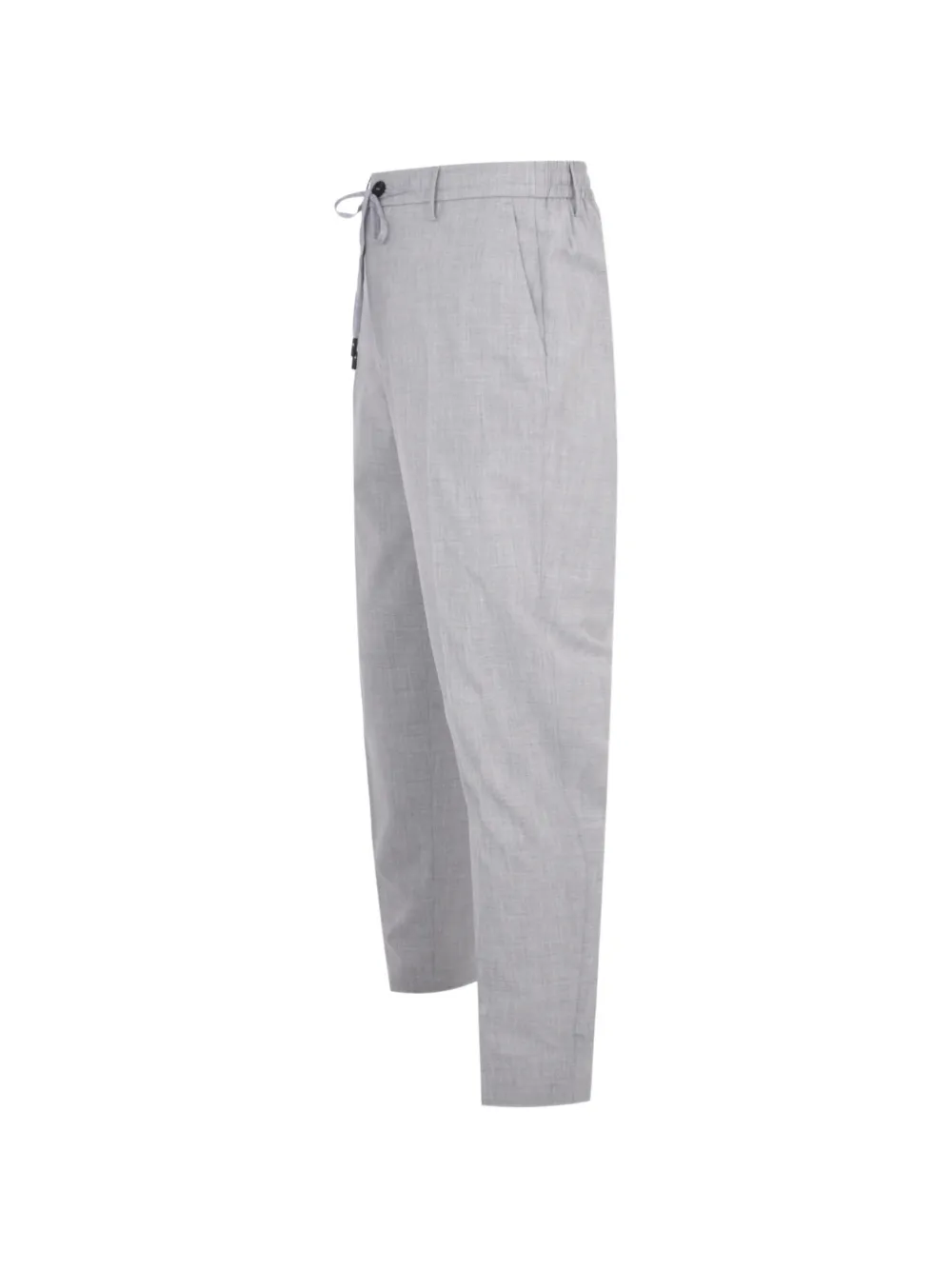 Peserico ドローストリング テーパードパンツ | グレー | FARFETCH JP