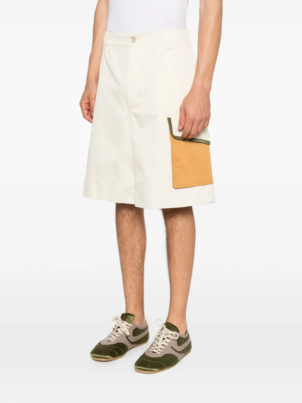  Marni Pocket Shorts - Neutrals 