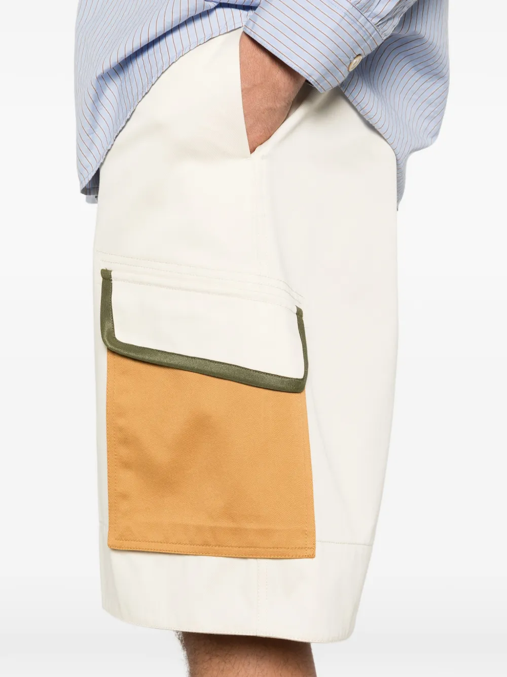Marni Shorts met zak Beige