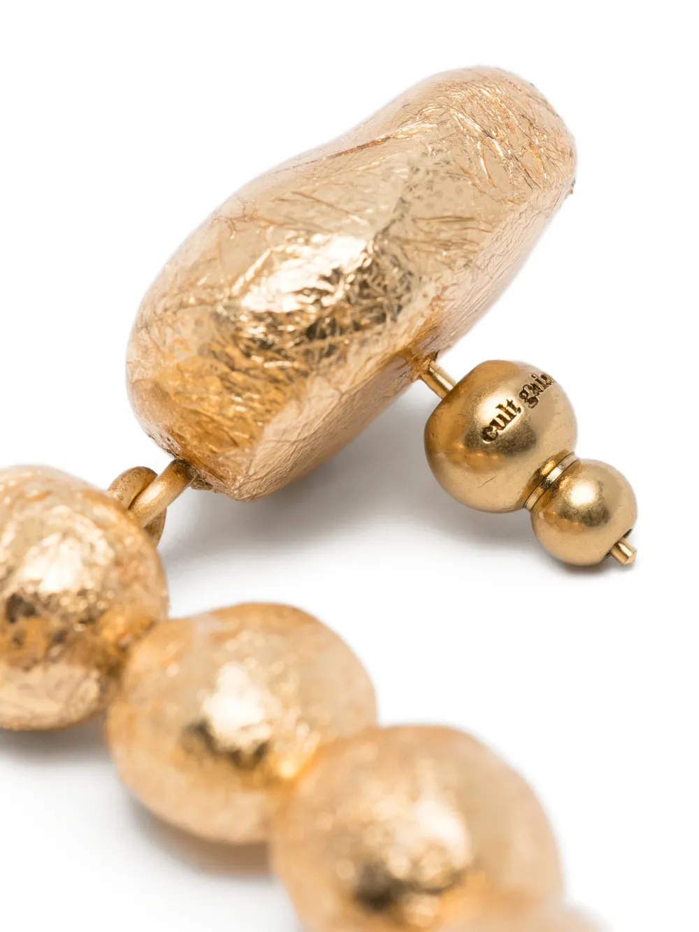  Cult Gaia Beaded Earrings - Gold 