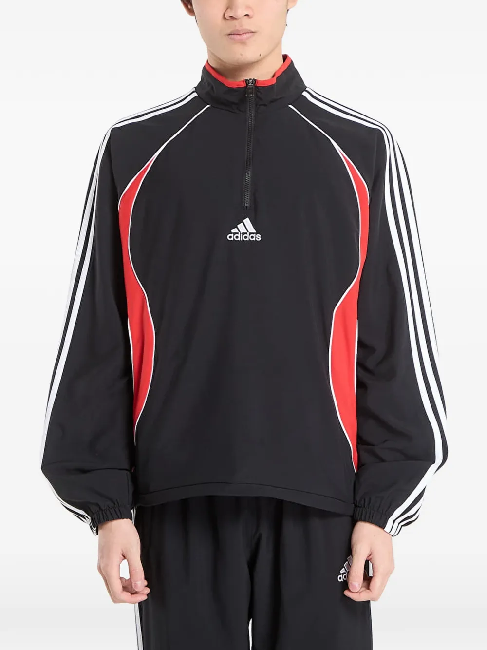 adidas Teamgeist half-zip sweatshirt - Schwarz