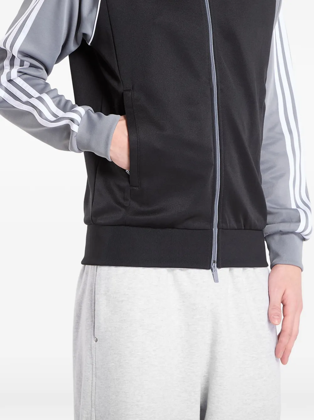 adidas Trainingsjack met drie strepen Zwart