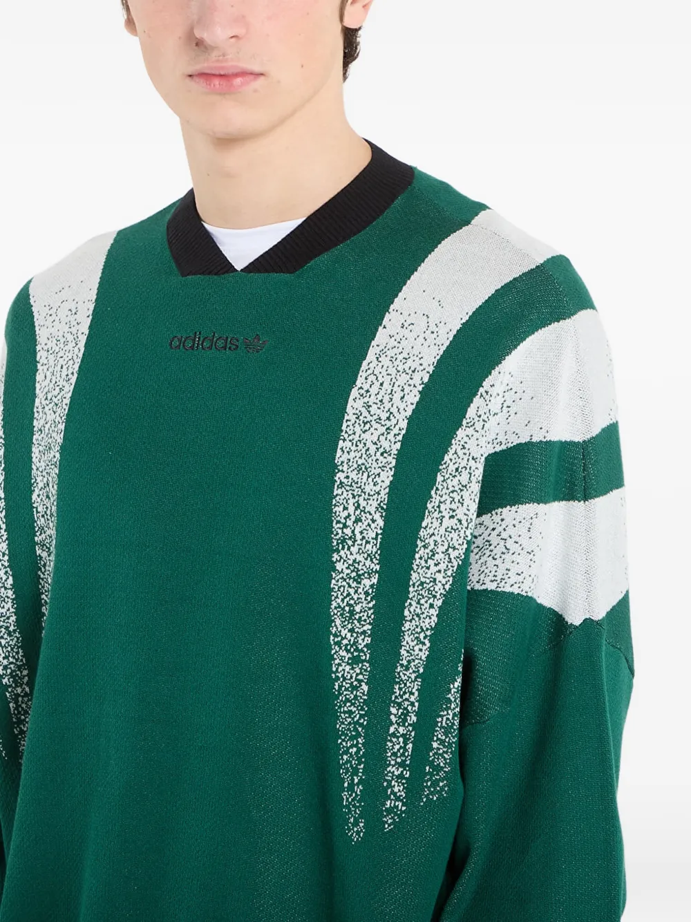 adidas Santiago ruimvallende sweater Groen