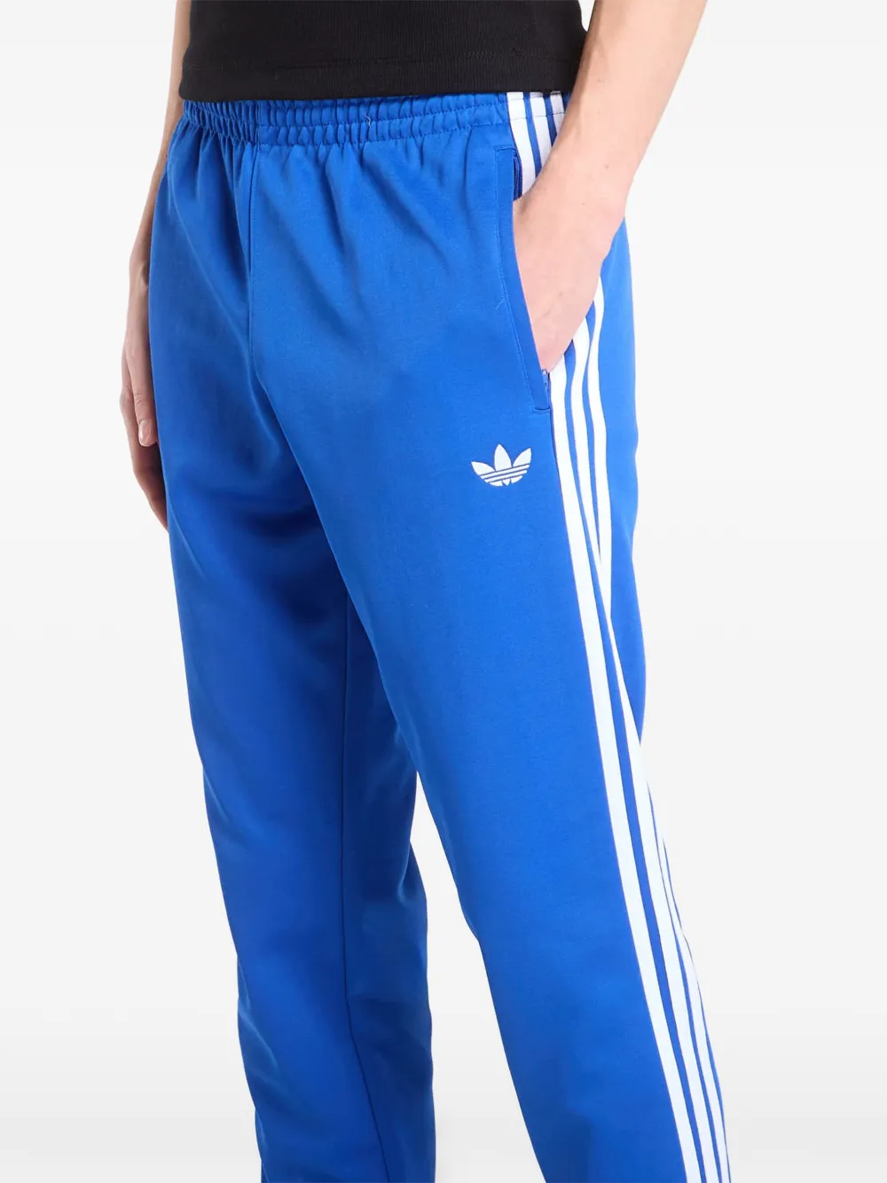 adidas Trainingsbroek met zijstreep Blauw