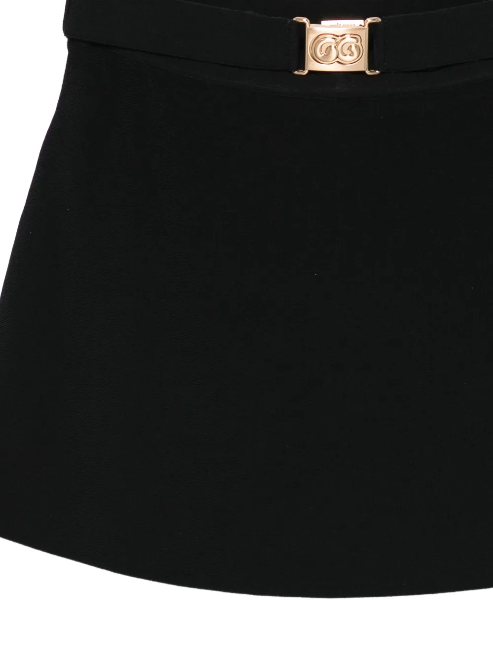Cult Gaia Amoret skorts met gespdetail Zwart