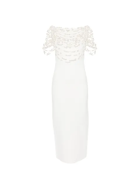 Cult Gaia robe mi-longue Meri à perles