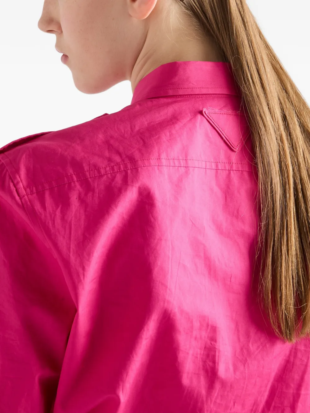 Prada Katoenen overhemd Roze