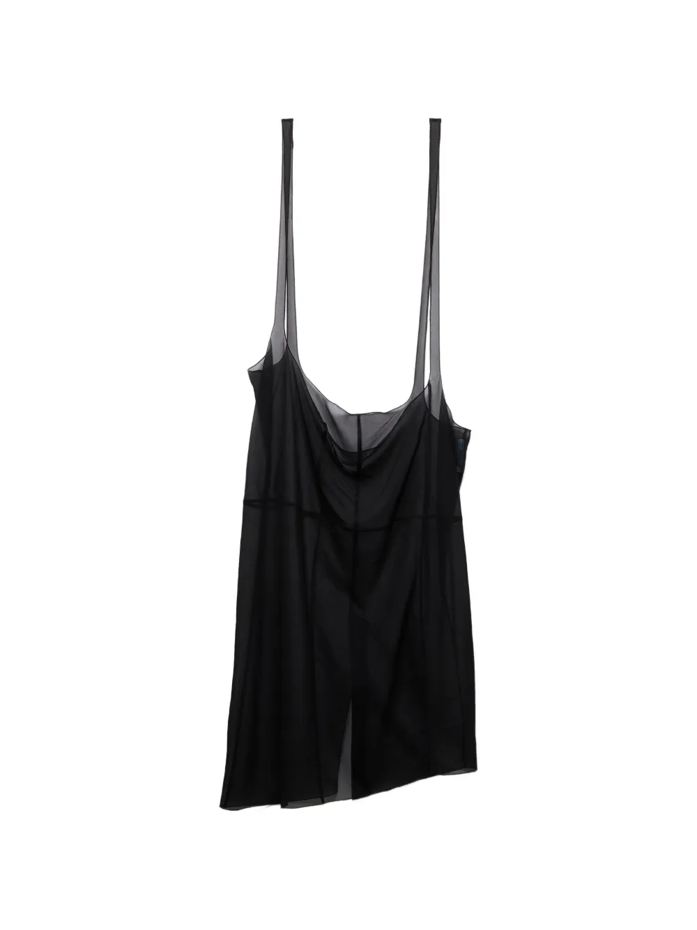 Prada cigaline midi-skirt - Nero