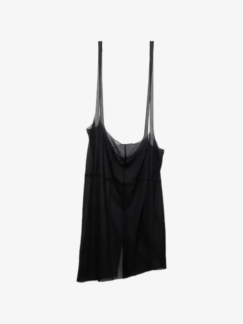 Prada cigaline midi-skirt with suspender straps