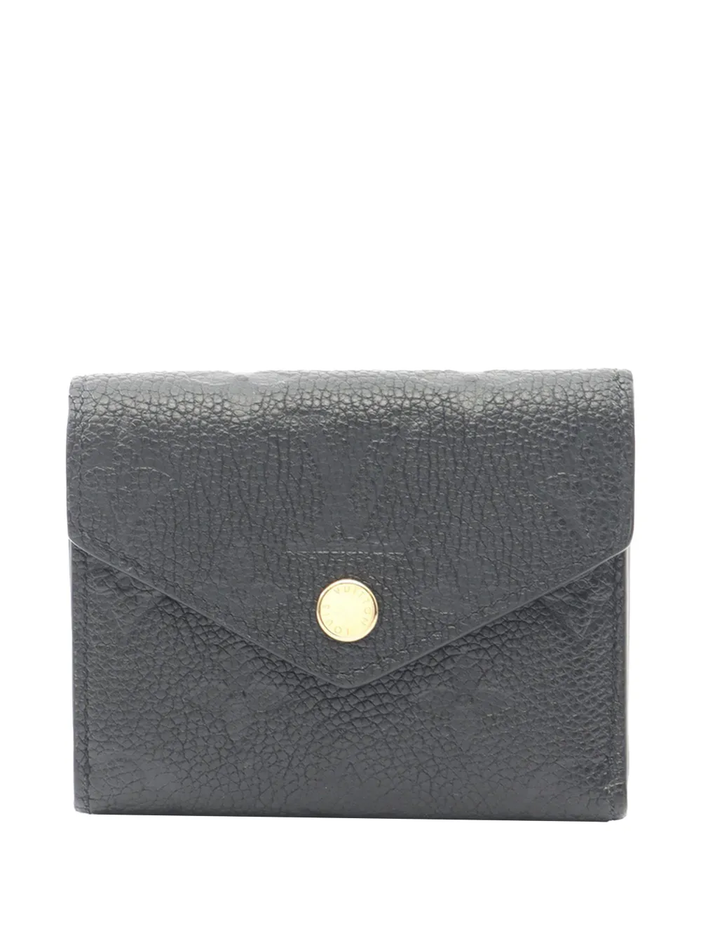 Louis Vuitton Pre-Owned 2021-2026 Monogram Empreinte Portefeuille Zoe small wallets - Nero