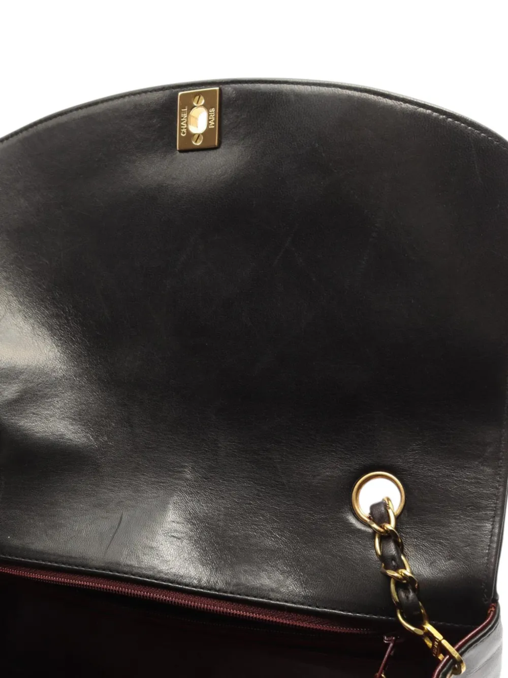 1994-1996 Medium Lambskin Diana Flap Crossbody Bag