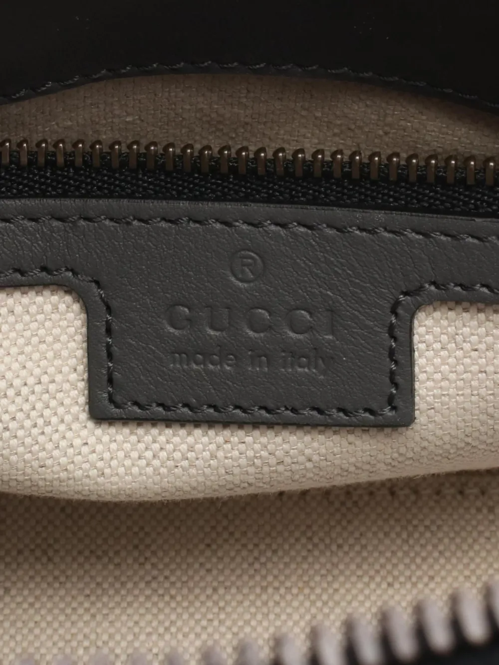 Gucci Pre-Owned 2016-2026 ミニ GGキャンバス ウェブ バウレット 