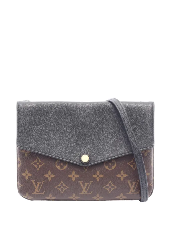 Louis Vuitton Pre-owned 2016 Monogram Twice Crossbody Bag in Brown