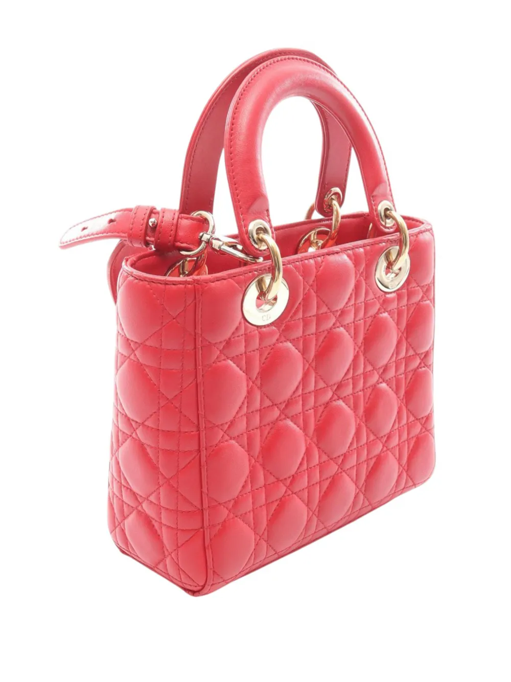 2010-2026 Small Lambskin Cannage My Abcdior Lady Dior Satchel