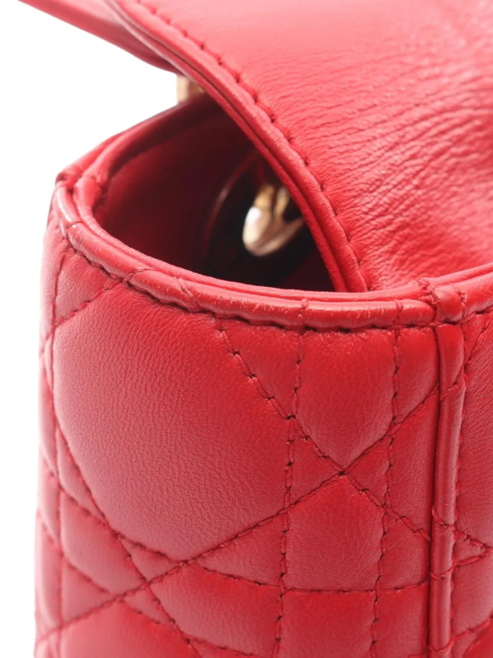 2010-2026 Small Lambskin Cannage My Abcdior Lady Dior Satchel