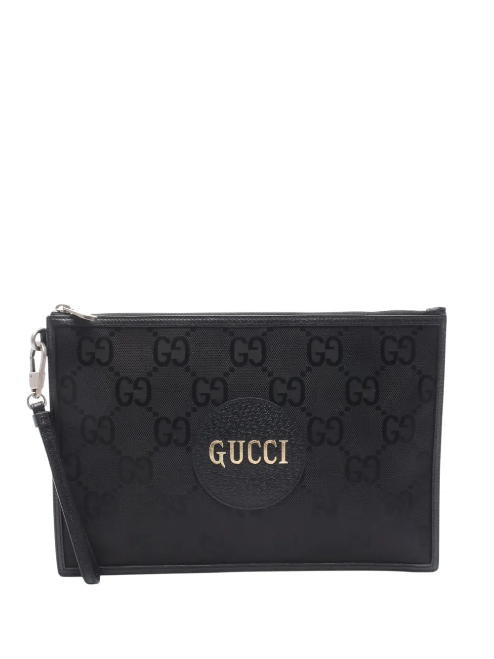 Gucci Pre-Owned 2016-2026 GG Nylon Off The Grid Pouch clutch bag - Nero