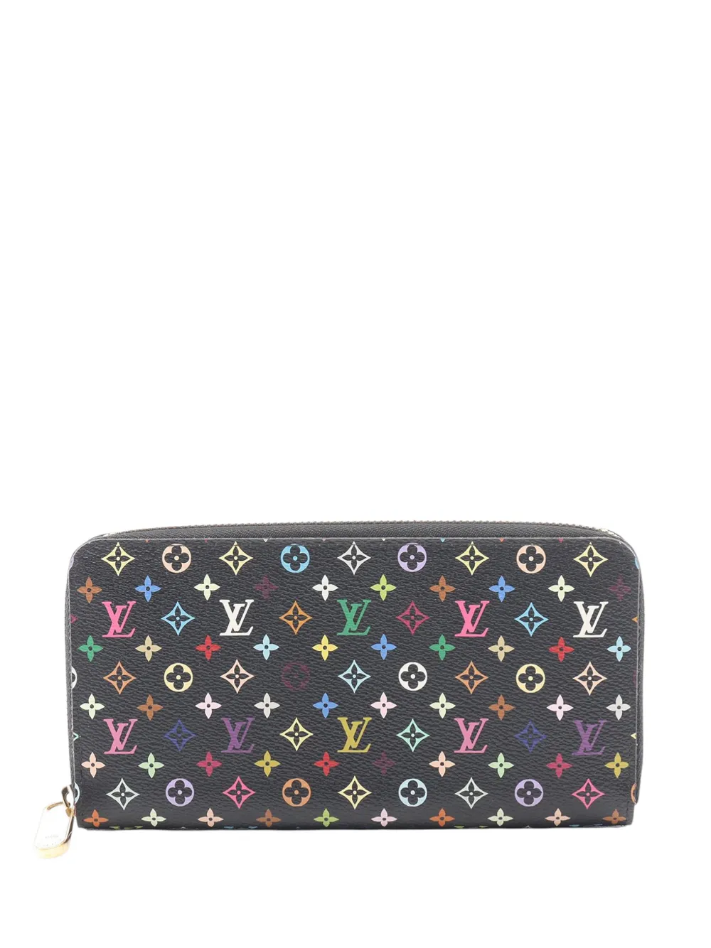 Louis Vuitton Pre-Owned 2011 Monogram Multicolore Zippy long wallets - Nero